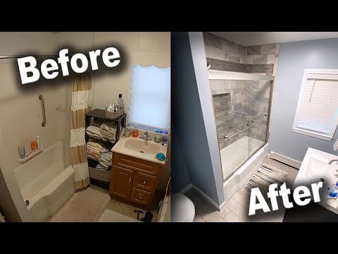 Bathroom Remodel Time-Lapse – DIY Renovation Start to Finish